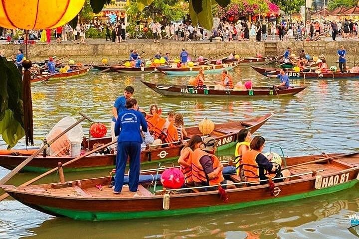 Full-Day My Son, Marble Mountains & Hoi An Tour with Sampan Boat — Culture, Caves & Lanterns