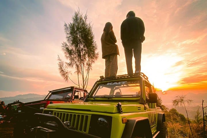 Mount Batur Jeep Sunrise & Overnight Glamping — No-Hike Sunrise in Kintamani photo 1
