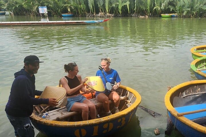 Hoi An Coconut Forest Basket Boat Ride and Lantern Workshop photo 6
