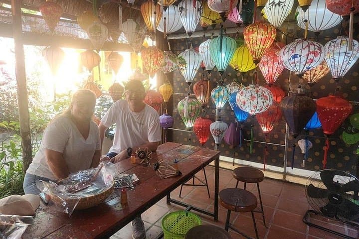 Hoi An Coconut Basket Boat & Lantern Making — Morning or Afternoon Tour photo 3