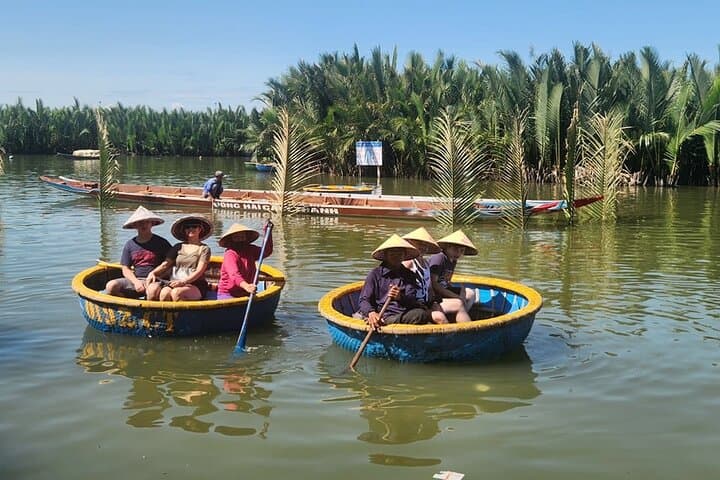Hoi An Coconut Forest Basket Boat Ride and Lantern Workshop