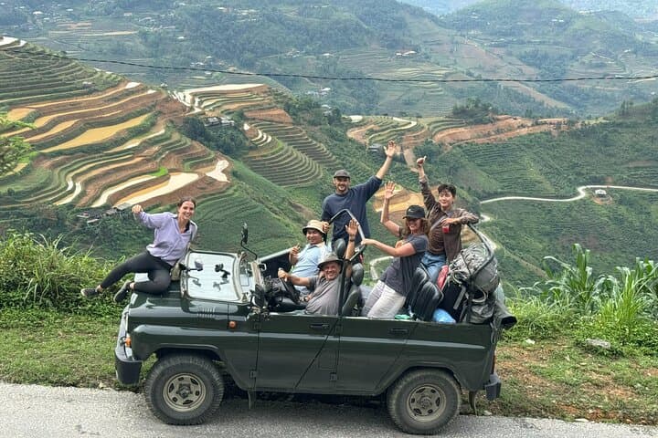 Ha Giang Open-Air Jeep Loop: 2-Day Ma Pi Leng & Dong Van Adventure