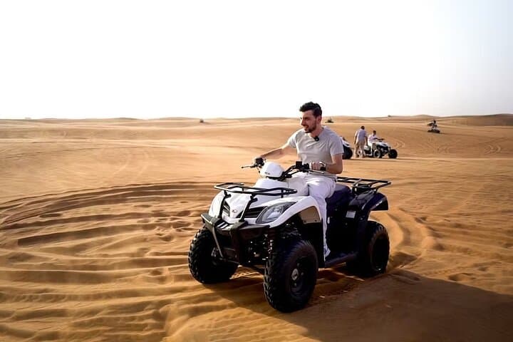 Morning Desert Safari in Dubai – Quad Biking, Camel Ride & Dune Bashing photo 3