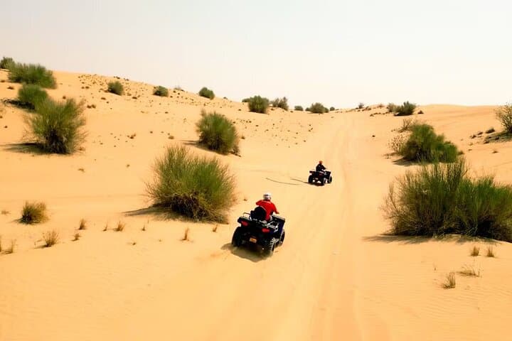 Morning Desert Safari in Dubai – Quad Biking, Camel Ride & Dune Bashing photo 6