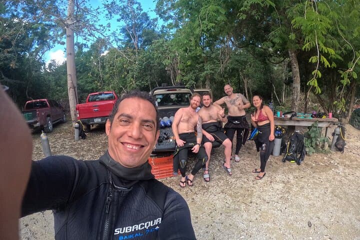 Cavern Scuba at Dos Ojos Cenote — Two-Dive Adventure from Playa del Carmen photo 3