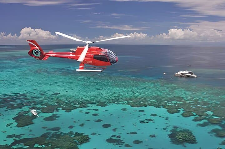 Helicopter Day Trip to Great Barrier Reef from Cairns — Pontoon Snorkel Experience