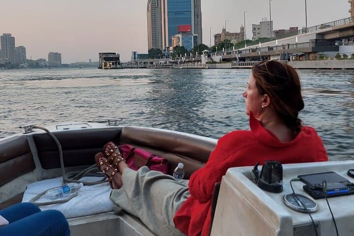 Cairo Speedboat Adventure: One-Hour Nile Cruise Past Cairo Tower & Gezira photo 3