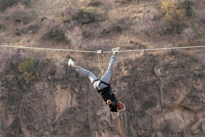 Zipline Over Amberd Gorge — Byurakan Ziplining Near Yerevan photo 4
