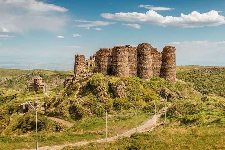 Private Tour to Amberd Fortress, Saghmosavank & Armenian Alphabet Monument