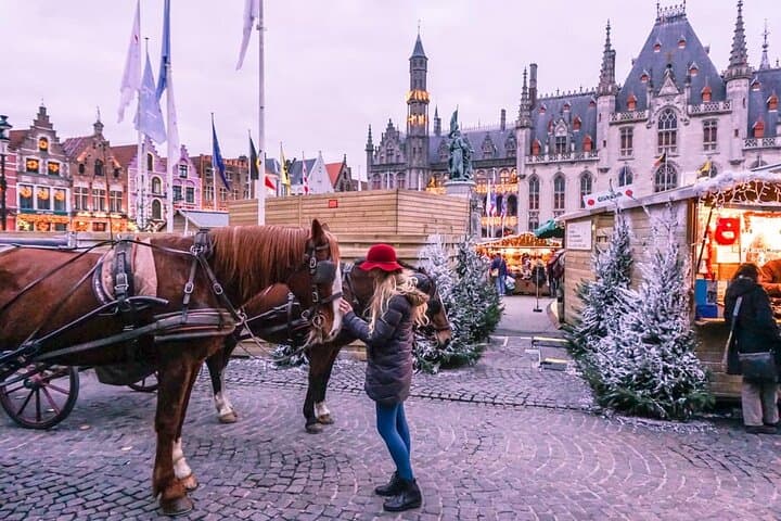 Paris to Bruges Winter Day Trip — Medieval Canals & Festive Markets