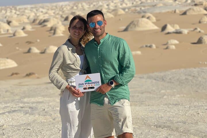 3-Day White Desert & Bahariya Oasis Jeep Safari: Camping, Hot Springs & Crystal Mountain photo 2