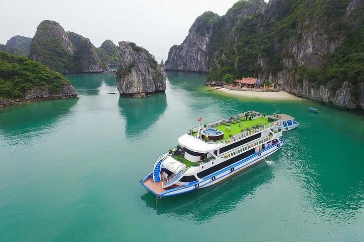 Halong Bay Vera Cruise: 7‑Hour Unique Route Day Tour from Hanoi