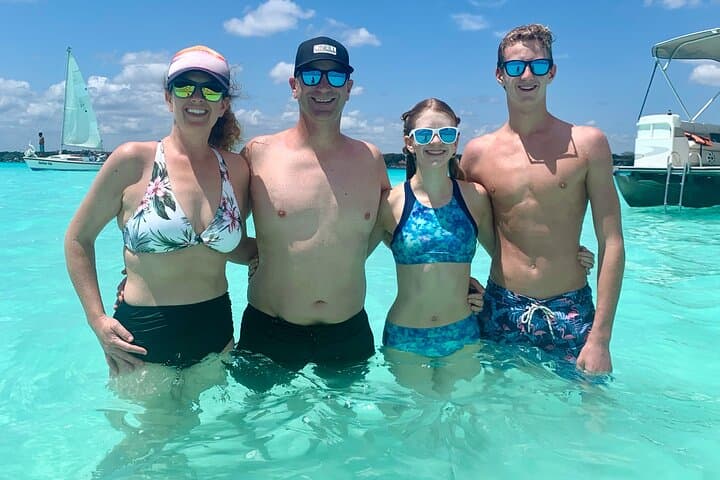 Sail or Pontoon Across Bacalar’s 7-Color Lagoon: Private Costa Maya Day Trip