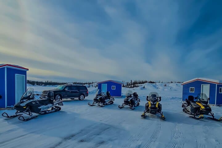Yellowknife Snowmobiling to Great Slave Lake Ice Caves: Guided 3‑Hour Adventure photo 2