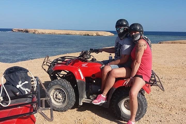 Red Sea Quad Bike Tour: Sea and Desert Adventure from Hurghada