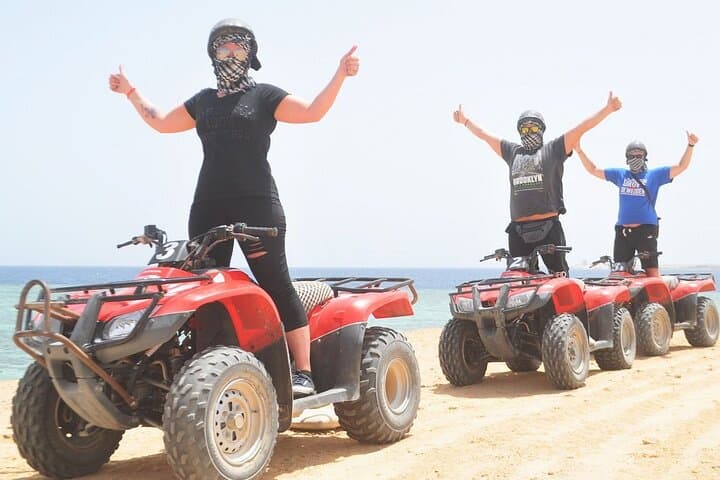 Red Sea Quad Bike Tour: Sea and Desert Adventure from Hurghada photo 2