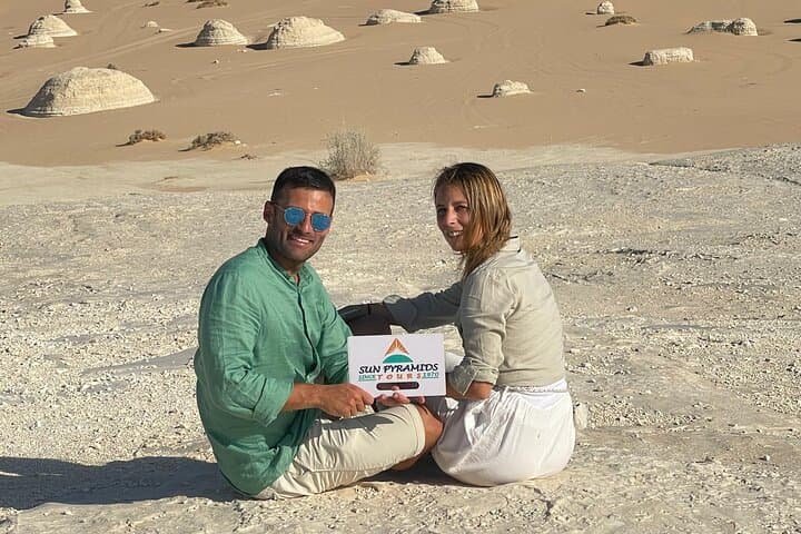 3-Day White Desert & Bahariya Oasis Adventure — Camping, Crystal Mountain & Sandboarding photo 3