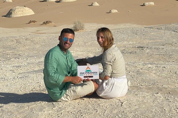 3-Day White Desert & Bahariya Oasis Jeep Safari: Camping, Hot Springs & Crystal Mountain photo 3