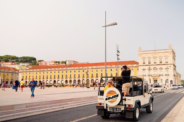 Vintage Jeep Lisbon Food & Drink Tour — Private Daily Tastings & City Viewpoints
