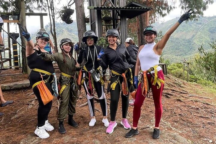 El Salto del Buey: Waterfall Day Trip with Zip-Line and Climbing from Medellín photo 6