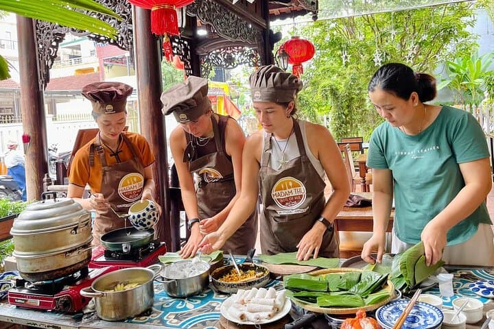 Hue Cooking Class & Dong Ba Market with Madam Thu — Hands-On Hue Cuisine Experience photo 5