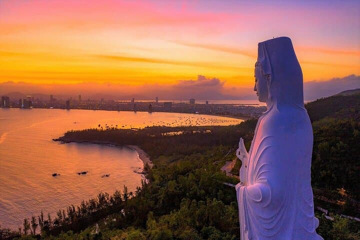 Sunset at Monkey Mountain: Marble Mountains & Lady Buddha Sunset Tour Da Nang photo 6