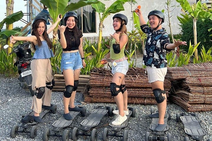 Siargao Morning Electric Skateboard Tour — 1-Hour Guided eSkate Across Catangnan Bridge photo 4
