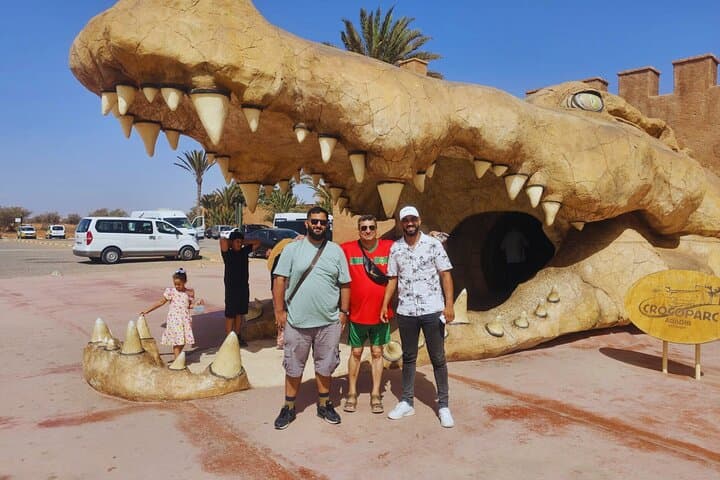 Marrakech to Agadir Full-Day Coastal Tour — Crocoparc, Kasbah Oufella & Marina Lunch photo 2