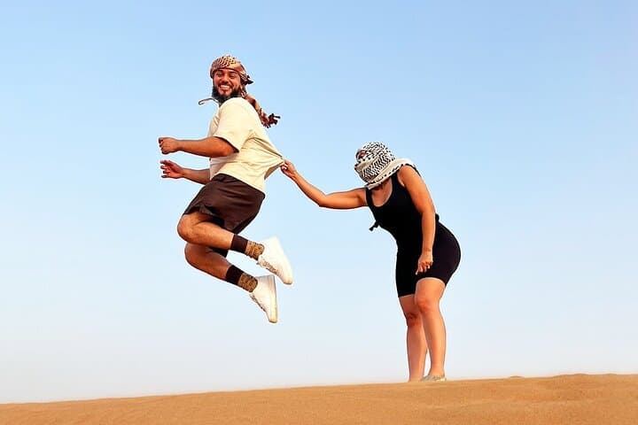 Desert Dune Bashing and Starlit Bedouin Camp near Dubai