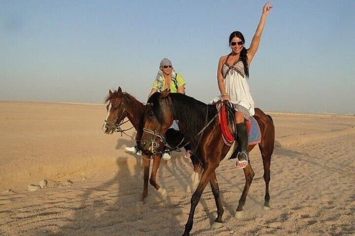 Agafay Desert Horseback Ride with Dinner and Cultural Show from Marrakech photo 2