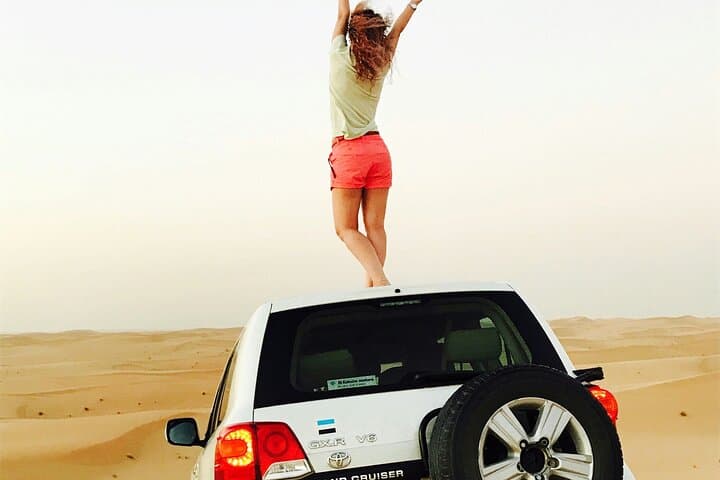 Dubai VIP Red Dunes Safari: Dune Bash, Camel Ride & 5-Star BBQ