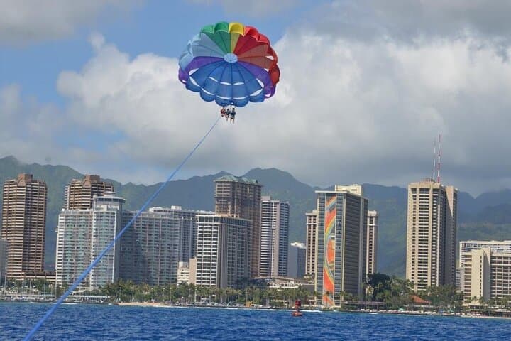 Waikiki Parasailing: Hawaiian Parasail Original Flight Over Diamond Head