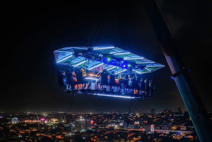 Sky-High 4-Course Dinner Over San Juan's City Lights & Ocean Breeze