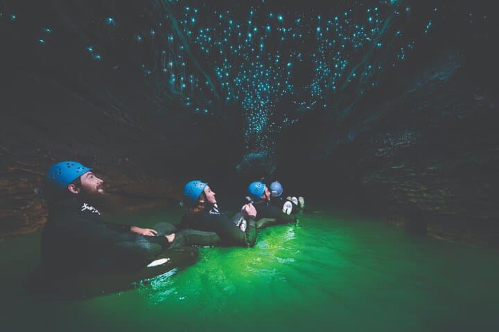 Waitomo Black Water Rafting from Auckland — Semi-Private Ruakuri Cave Tubing