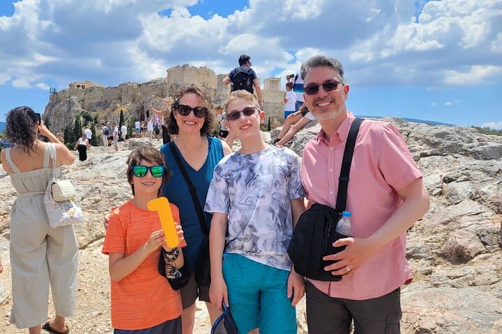 Athens Athena vs Poseidon Treasure Hunt: Plaka & Acropolis Interactive Family Tour