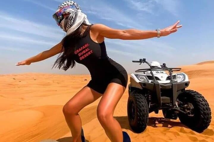 Red Dunes Desert Safari Dubai: Dune Bashing, Quad Bikes & Camp Dinner photo 6