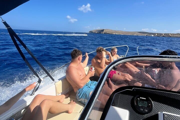 Private Speed Boat to Comino's Blue Lagoon & Caves — 2-Hour Private Tour photo 4