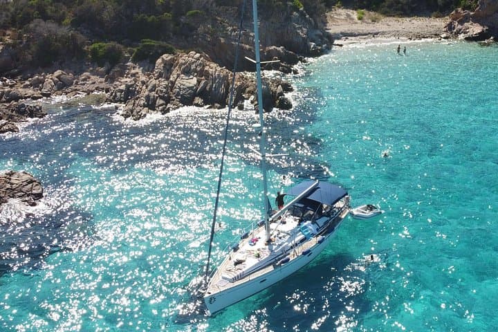 La Maddalena Archipelago Full-Day Sailboat Cruise from Cannigione photo 1