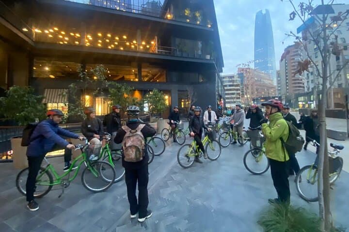 Sunset Mapocho River Bike Tour: Explore Santiago by Nightfall photo 2