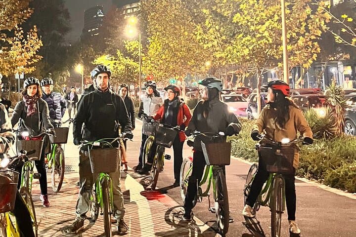 Sunset Mapocho River Bike Tour: Explore Santiago by Nightfall photo 5