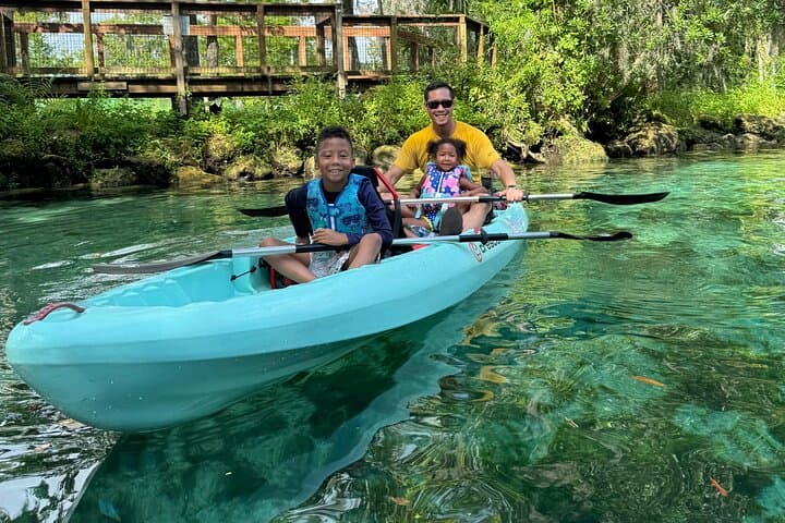 Clear Kayak & Snorkel with Manatees at Three Sisters Springs photo 5