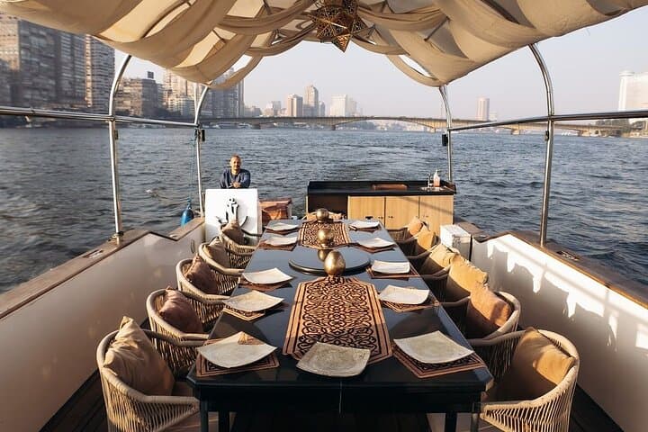 Sunset and Sightseeing: Private Nile River Yacht Tour in Cairo photo 4