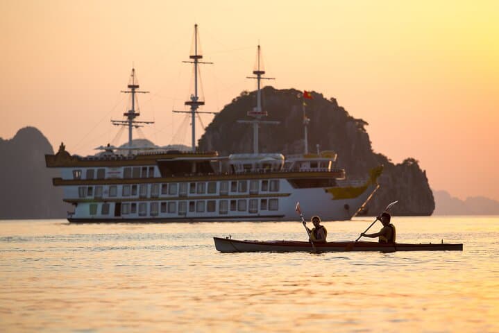 Dragon Legend 2-Day Cruise: Luxury Bai Tu Long Bay & Thien Canh Son Cave