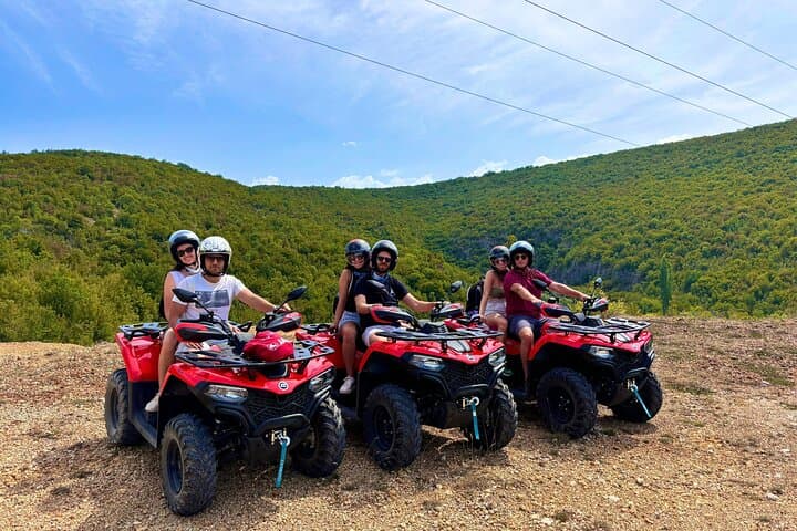 ATV Quad Tour from Split: Ride to River Springs, Waterfalls & Swimming photo 3