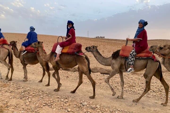 Agafay Desert Quad & Camel Sunset Ride with Dinner and Show from Marrakech photo 4