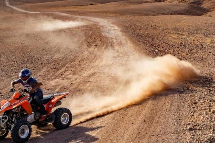 Agafay Desert Quad & Camel Sunset Ride with Dinner and Show from Marrakech photo 5