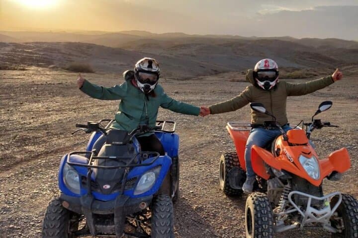Agafay Desert Quad Biking Adventure with Tea and Transfer photo 2