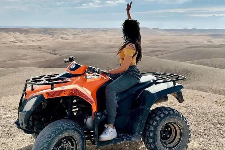 Agafay Desert Quad Biking Adventure with Tea and Transfer photo 3