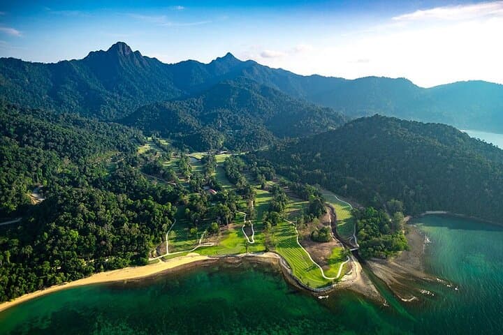 Kilim Geopark Sunset Mangrove Cruise with Mount Raya Peak View photo 2