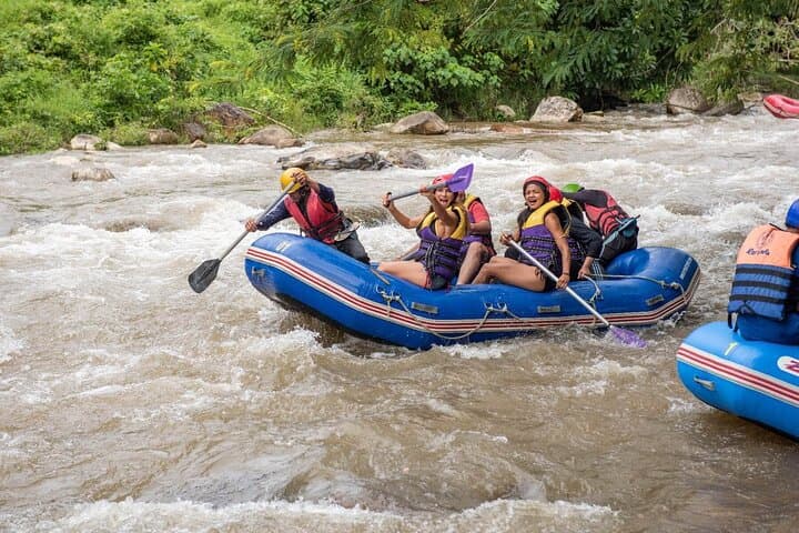 Phuket Day Trip: Rafting, 5-Station Zipline & Ton Pariwat Waterfall